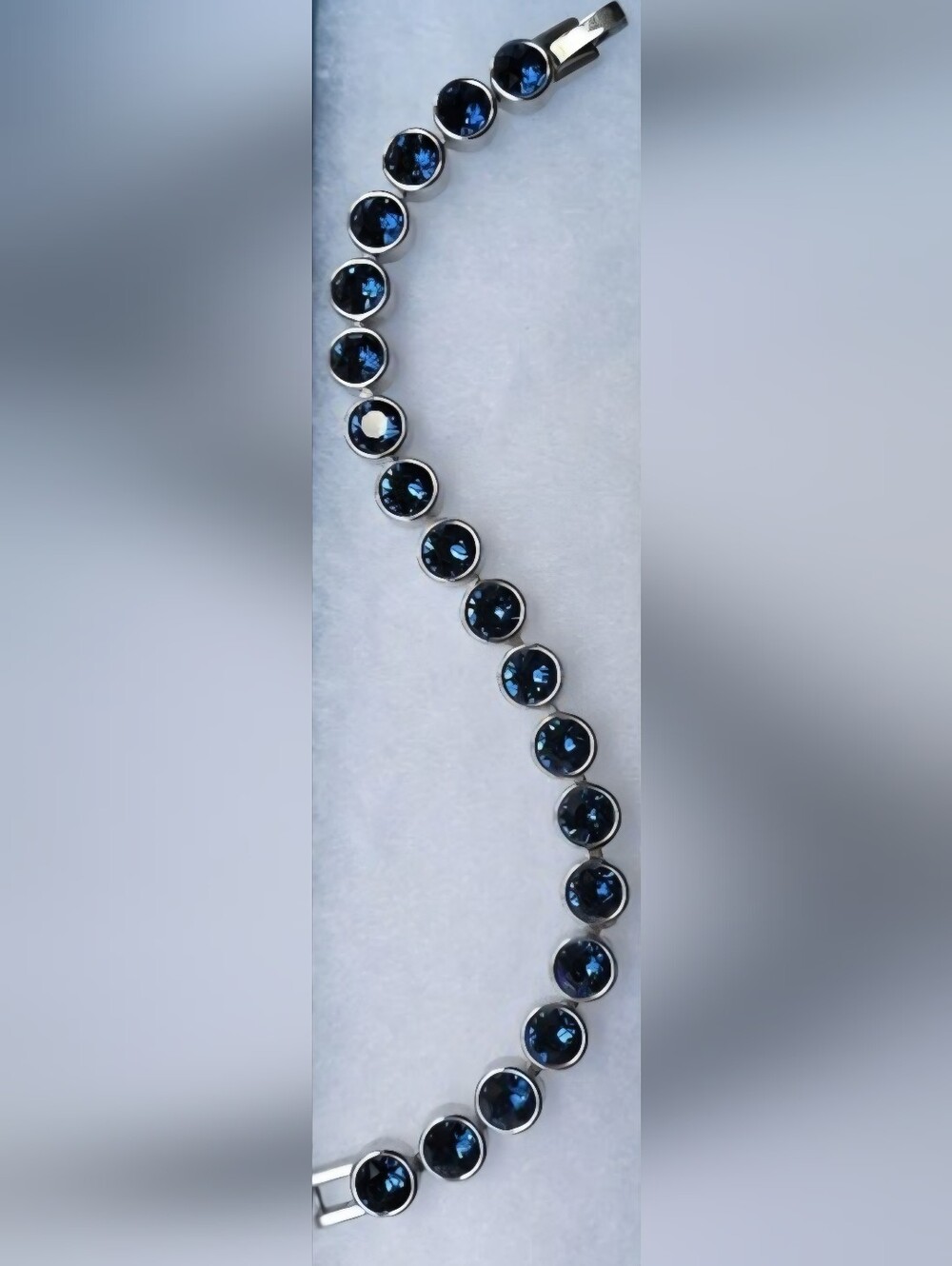 Montana Blue Swarovski Crystal Ice Bracelet Touchstone Crystal